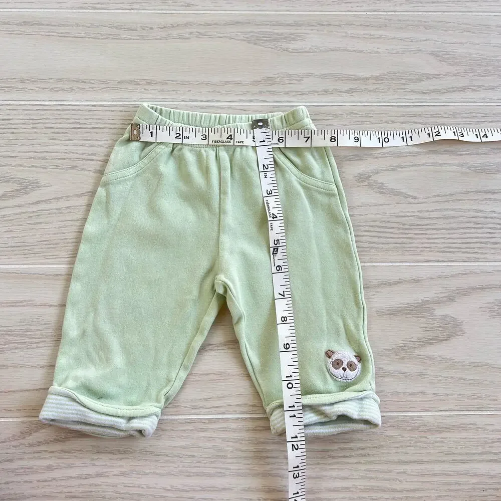 Carter's Baby Boys Size 6 Months Light Green Pants